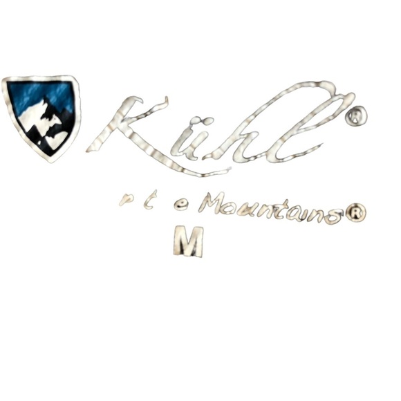 Kuhl Henley Top Pullover Women M Svenna #8339 KUHL Gray White Spacedye Stripe - Picture 7 of 10